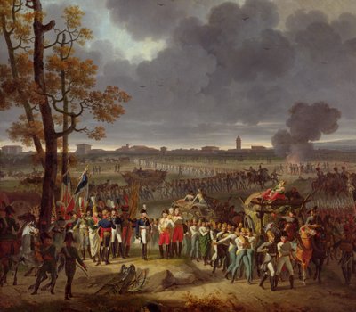 The Second Siege of Mantua by Hippolyte Lecomte